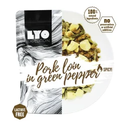Aliments LYO Vepřové Se Zeleným Pepřem A Bramborem 370g
