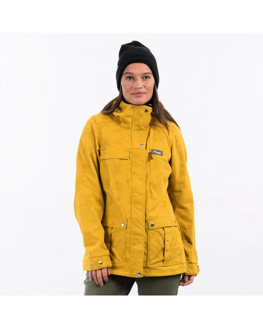 Blouson Pour Femme Bergans Nordmarka Yellow 5 Blouson Pour Femme Bergans Nordmarka Yellow – Image 3