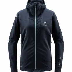 Blouson Pour Femme Haglöfs L.I.M Hybrid Softshell Tarn Blue/Frost Blue