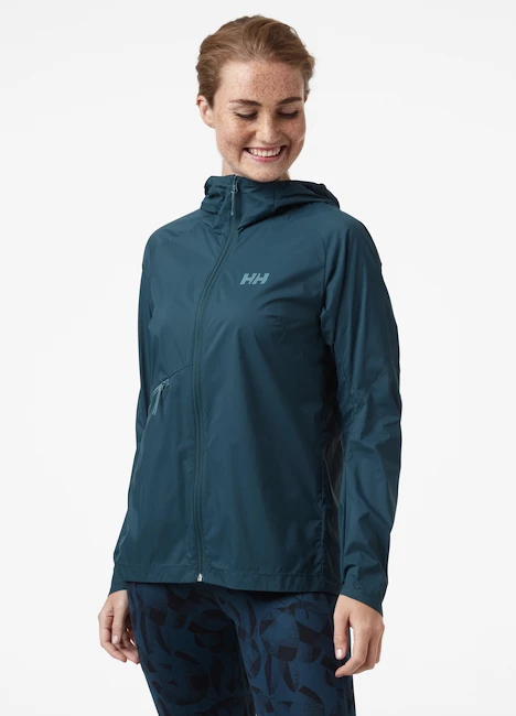 Blouson Pour Femme Helly Hansen Rapide Windbreaker Jacket Midnight Green 8 Blouson Pour Femme Helly Hansen Rapide Windbreaker Jacket Midnight Green – Image 6