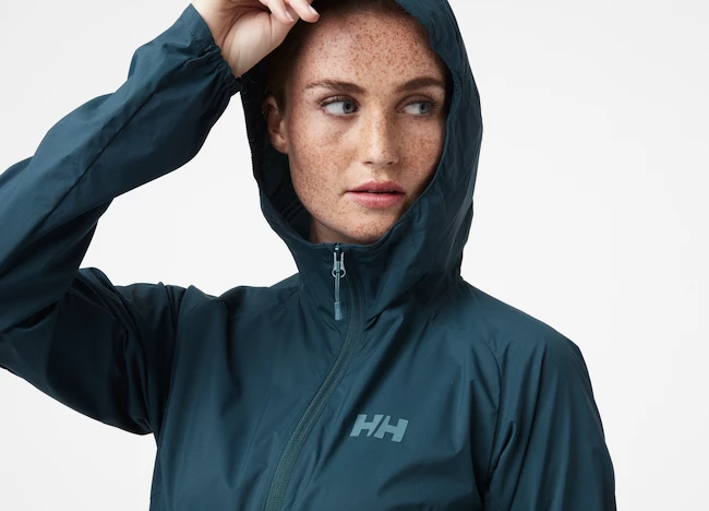 Blouson Pour Femme Helly Hansen Rapide Windbreaker Jacket Midnight Green 9 Blouson Pour Femme Helly Hansen Rapide Windbreaker Jacket Midnight Green – Image 7