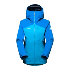 Blouson Pour Femme Mammut Alto Guide HS Hooded Jacket Gentian/Ice