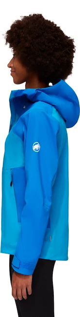 Blouson Pour Femme Mammut Alto Guide HS Hooded Jacket Gentian/Ice 4 Blouson Pour Femme Mammut Alto Guide HS Hooded Jacket Gentian/Ice – Image 2