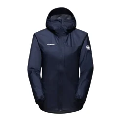 Blouson Pour Femme Mammut Kento Light HS Hooded Jacket Marine