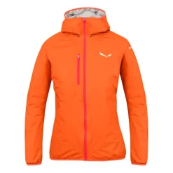 Blouson Pour Femme Salewa Puez Light PTX Red Orange