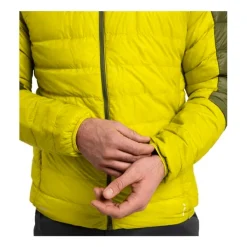 Blouson Pour Homme Haglöfs L.I.M Down Hood Aurora/Olive Green -Équipement outdoor boutique blouson pour homme hagloefs l i m down hood aurora olive green 1347648 650x650 g2