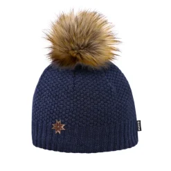 Bonnet Kama Pletená Merino A155 Marine