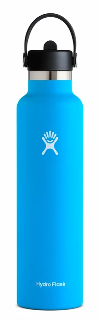 Bouteille Hydro Flask Standard Mouth Flex Straw Cap Pacific 24 Oz (709 Ml) SS22 3 Bouteille Hydro Flask Standard Mouth Flex Straw Cap Pacific 24 Oz (709 Ml) SS22