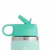 Bouteille Hydro Flask Wide Mouth Kids Straw Lid & Boot 12 Oz (355 Ml)