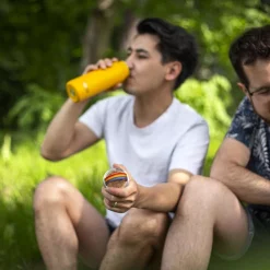 Bouteille Primus Klunken Bottle 0.7 L Rainbow Yellow SS22 -Équipement outdoor boutique bouteille primus klunken bottle 0 7 l rainbow yellow ss22 177368 650x650 g2