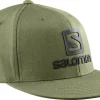Casquette Salomon Logo Cap Flexfit® Olive Night SS22