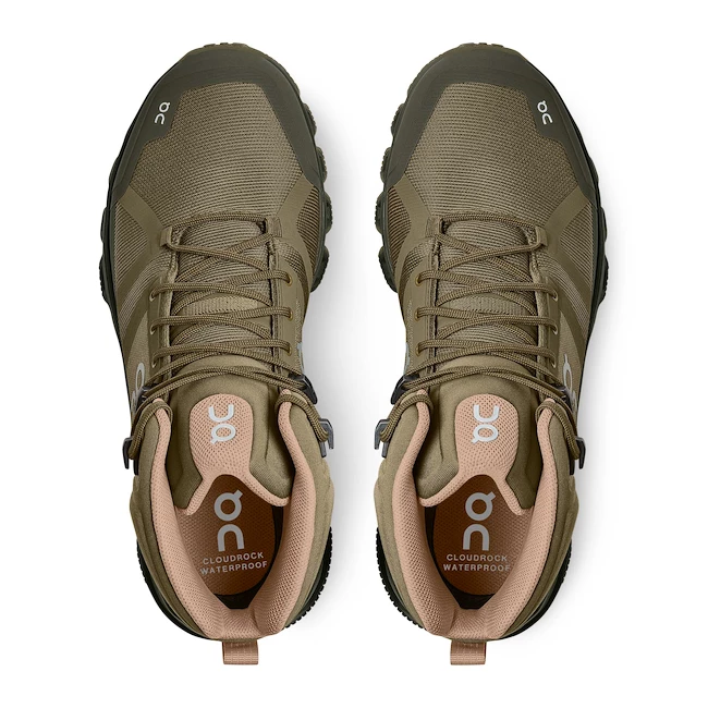 Chaussures D'extérieur Pour Femme On Cloudrock Waterproof Olive/Reed 4 Chaussures D'extérieur Pour Femme On Cloudrock Waterproof Olive/Reed – Image 2