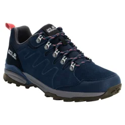 Chaussures Pour Femme Jack Wolfskin Refugio Texapore Low Dark Blue / Grey