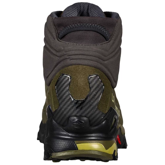 Chaussures Pour Homme La Sportiva Ultra Raptor II Mid Leather Wide GTX Ivy/Tango Red 4 Chaussures Pour Homme La Sportiva Ultra Raptor II Mid Leather Wide GTX Ivy/Tango Red – Image 2