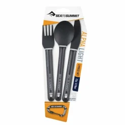 Couverts Sea To Summit AlphaLight Cutlery Set 3pc (Knife, Fork And Spoon)