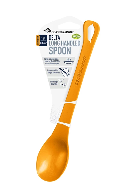 Cuillère Sea To Summit Delta Long Handled Spoon Orange SS22 4 Cuillère Sea To Summit Delta Long Handled Spoon Orange SS22 – Image 2