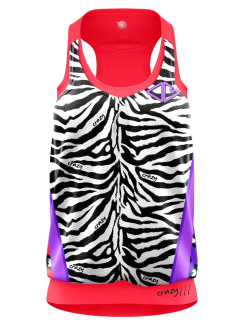 Débardeur Pour Femme Crazy Idea Top Break Black/Zebra SS22 3 Débardeur Pour Femme Crazy Idea Top Break Black/Zebra SS22