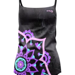 Débardeur Pour Femme Crazy Idea Top Shiny Mandala SS22