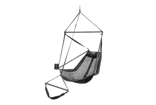 Hamac Eno Lounger Hanging Chair Grey/Charcoal 3 Hamac Eno Lounger Hanging Chair Grey/Charcoal