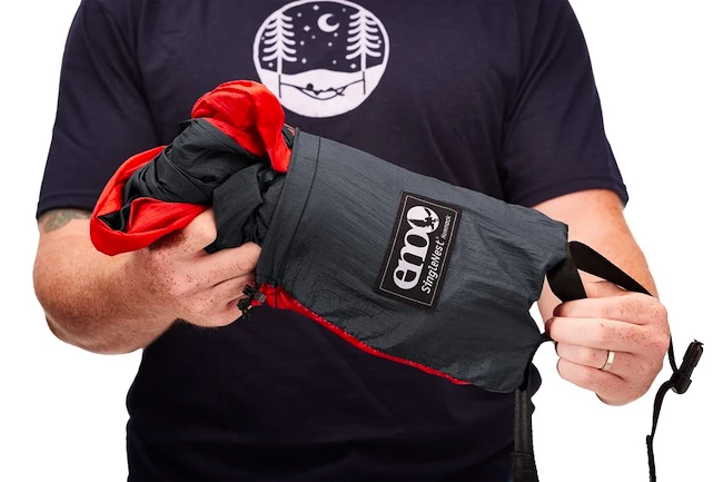 Hamac Eno SingleNest Grey/Chartreuse 11 Hamac Eno SingleNest Grey/Chartreuse – Image 9