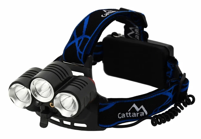 Lampe Frontale Cattara LED 400lm (1x XM-L+2x XP-E) 3 Lampe Frontale Cattara LED 400lm (1x XM-L+2x XP-E)