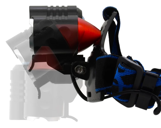 Lampe Frontale Cattara LED 400lm (1x XM-L+2x XP-E) 8 Lampe Frontale Cattara LED 400lm (1x XM-L+2x XP-E) – Image 6