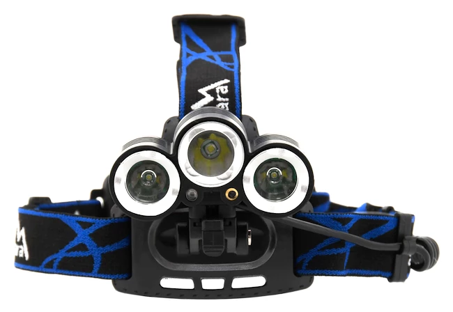 Lampe Frontale Cattara LED 400lm (1x XM-L+2x XP-E) 10 Lampe Frontale Cattara LED 400lm (1x XM-L+2x XP-E) – Image 8