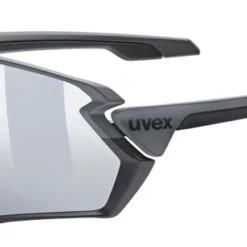 Lunettes De Sport Uvex Sportstyle 231 Grey Black Mat/Mirror Silver (Cat. 2)