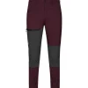 Pantalon Pour Femme Haglöfs Lite Slim Dark Red/Grey SS22