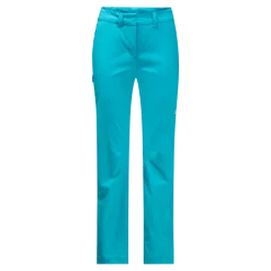 Pantalon Pour Femme Jack Wolfskin Overland Pants Dark Aqua