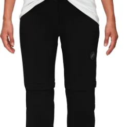 Pantalon Pour Femme Mammut Runbold Zip Off Pants Black -Équipement outdoor boutique pantalon pour femme mammut runbold zip off pants black 166010 650x650 g1