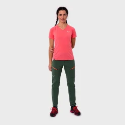 Pantalon Pour Femme Salewa Puez DST Raw Green -Équipement outdoor boutique pantalon pour femme salewa puez dst raw green 172810 650x650 g2