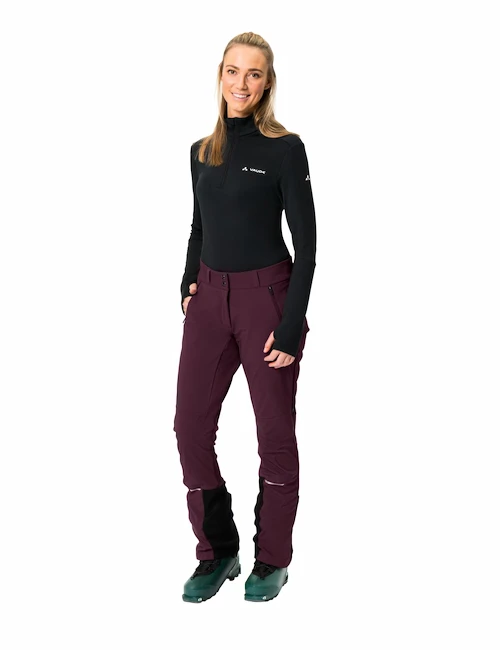 Pantalon Pour Femme VAUDE Wo Larice Pants IV Cassis 6 Pantalon Pour Femme VAUDE Wo Larice Pants IV Cassis – Image 4