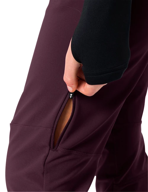 Pantalon Pour Femme VAUDE Wo Larice Pants IV Cassis 10 Pantalon Pour Femme VAUDE Wo Larice Pants IV Cassis – Image 8