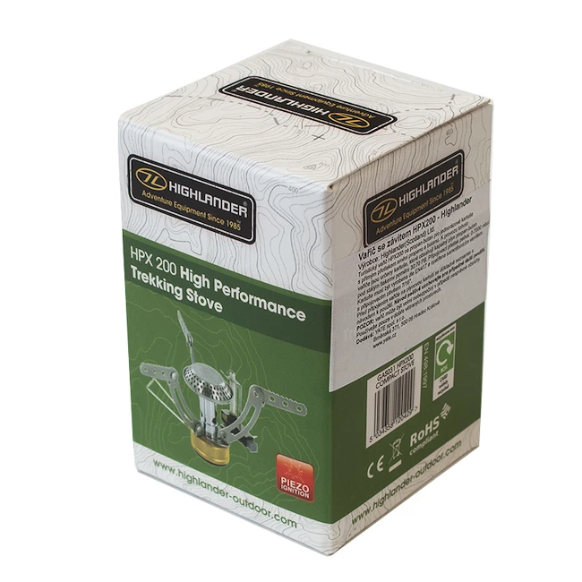 Réchaud Highlander HPX200 Compact Stove + Piezo 6 Réchaud Highlander HPX200 Compact Stove + Piezo – Image 4