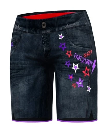 Short Pour Femme Crazy Idea Wonder Magic Black/Zebra SS22 3 Short Pour Femme Crazy Idea Wonder Magic Black/Zebra SS22