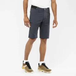 Short Pour Homme Salomon Wayfarer Shorts Ebony -Équipement outdoor boutique short pour homme salomon wayfarer shorts ebony 162428 650x650 g2
