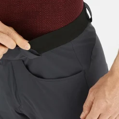 Short Pour Homme Salomon Wayfarer Shorts Ebony -Équipement outdoor boutique short pour homme salomon wayfarer shorts ebony 162428 650x650 g3