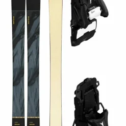Skis Alpins Atomic N Backland 98 W Kakhi/Grey + Ceintures + Fixations