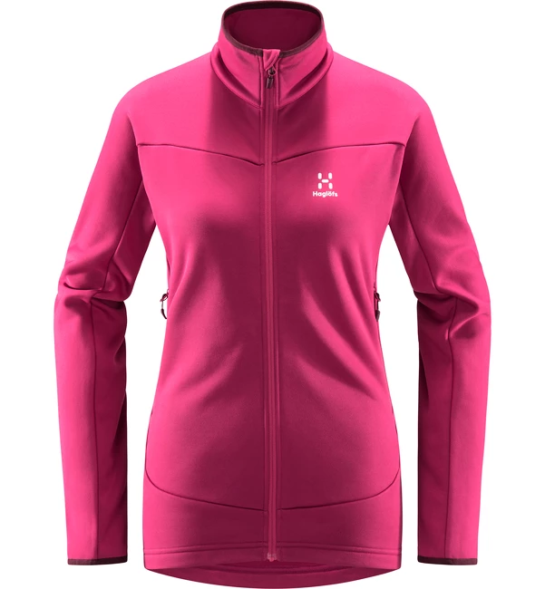 Sweat-shirt Pour Femme Haglöfs Frost Mid Pink 3 Sweat-shirt Pour Femme Haglöfs Frost Mid Pink