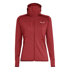 Sweat-shirt Pour Femme Salewa Agner Hybrid PL/DST W FZ Hdy