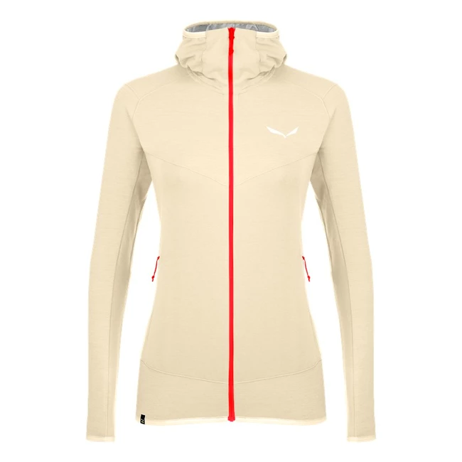 Sweat-shirt Pour Femme Salewa Light Micro PL Oatmeal Melange 3 Sweat-shirt Pour Femme Salewa Light Micro PL Oatmeal Melange