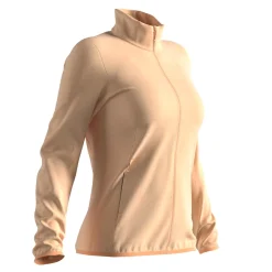 Sweat-shirt Pour Femme Salomon Outrack Full Zip Mid Apricot Ice SS22 -Équipement outdoor boutique sweat shirt pour femme salomon outrack full zip mid apricot ice ss22 162451 650x650 g3