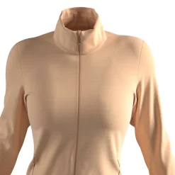 Sweat-shirt Pour Femme Salomon Outrack Full Zip Mid Apricot Ice SS22 -Équipement outdoor boutique sweat shirt pour femme salomon outrack full zip mid apricot ice ss22 162451 650x650 g5