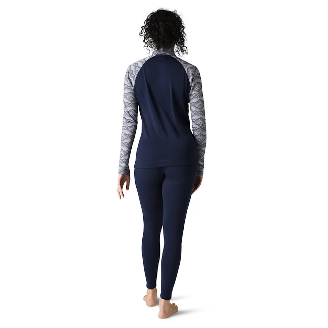 Sweat-shirt Pour Femme Smartwool W Merino 250 BL Pattern 1/4 ZIP Boxed 5 Sweat-shirt Pour Femme Smartwool W Merino 250 BL Pattern 1/4 ZIP Boxed – Image 3