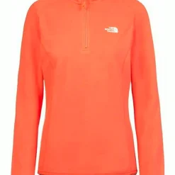 Sweat-shirt Pour Femme The North Face 100 Glacier 1/4 Zip W FW2021