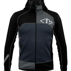 Sweat-shirt Pour Homme Crazy Idea PULL RESOLUTION MAN BLACK