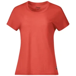 T-shirt Pour Femme Bergans Urban Wool Brick SS22