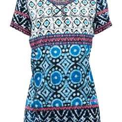 T-shirt Pour Femme Crazy Idea Aloha Shibori SS22