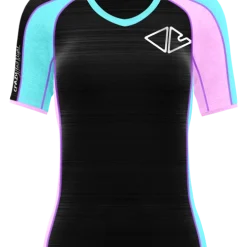 T-shirt Pour Femme Crazy Idea Ionic Frozen/Black SS22